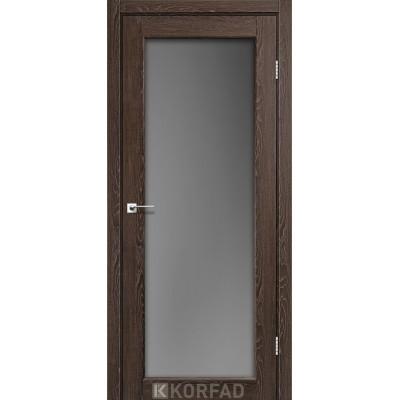 Міжкімнатні Двері SV-01 сатин графіт Korfad ПВХ плівка-3