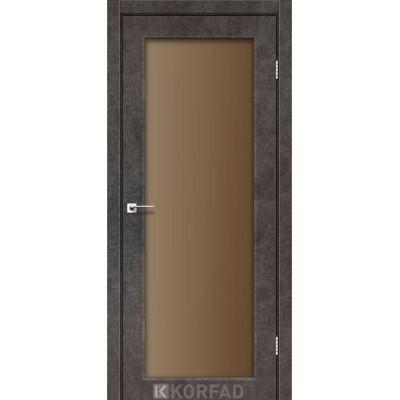 Міжкімнатні Двері SV-01 сатин бронза Korfad ПВХ плівка-8