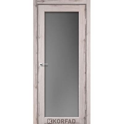 Міжкімнатні Двері SV-01 сатин графіт Korfad ПВХ плівка-7
