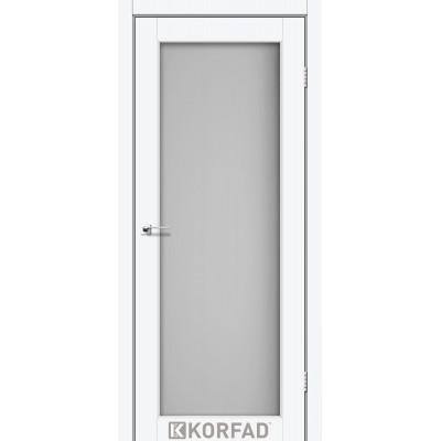 Міжкімнатні Двері SV-01 сатин білий Korfad ПВХ плівка-12