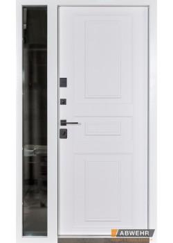 Нестандартные двери с терморазрывом Scandi (RAL 7021 + Белый), до 1400*2650, комплектация FRAME Abwehr