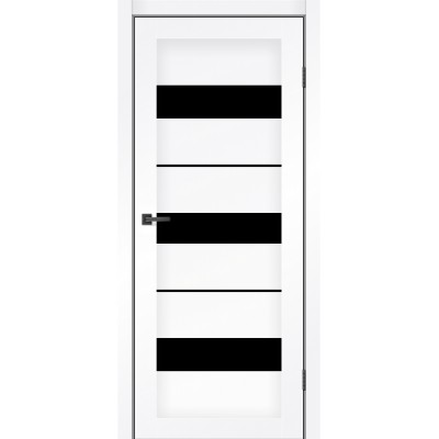 Міжкімнатні Двері VEGAS BLK білий матовий MSDoors ПВХ плівка-0