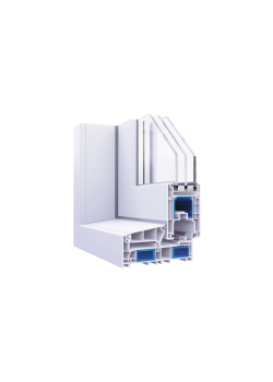 Розсувні металопластикові вікна WDS SL 76 1200 x 1000 мм