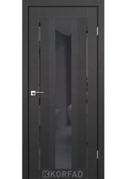 Двери AL-02 графит Super PET Korfad