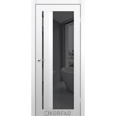 Межкомнатные Двери AL-06 графит Super PET Korfad-1