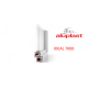 Металлопластиковые двери Aluplast Ideal 7000 MD полуторные с поворотно-откидной створкой 1200 x 2100 мм
