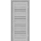 Межкомнатные Двери StilDoors Межкомнатная дверь в сборе с коробкой и фурнитурой ANTALYA Черное стекло ПВХ плёнка