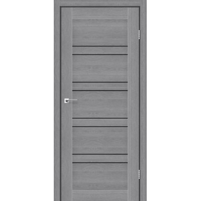 Межкомнатные Межкомнатная дверь в сборе с коробкой и фурнитурой ANTALYA BLK "StilDoors" ПВХ плёнка-2