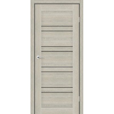 Межкомнатные Межкомнатная дверь в сборе с коробкой и фурнитурой ANTALYA BLK "StilDoors" ПВХ плёнка-3