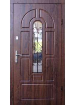 Двери Арка Эконом со стеклопакетом "Форт"