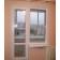 Балконный блок Rehau Synego с глухим окном и поворотно-откидной дверью 1800 x 2100 мм-7-thumb