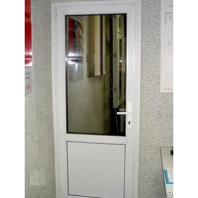 Металлопластиковые двери Rehau Synego поворотно-откидные 800 x 2000 мм-3