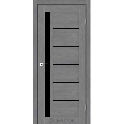 Міжкімнатні Двері Bariano BLK кедр сірий Leador ПВХ плівка-0