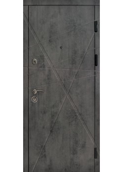 Двери Бетон бетон темный/бетон светлый StalMax