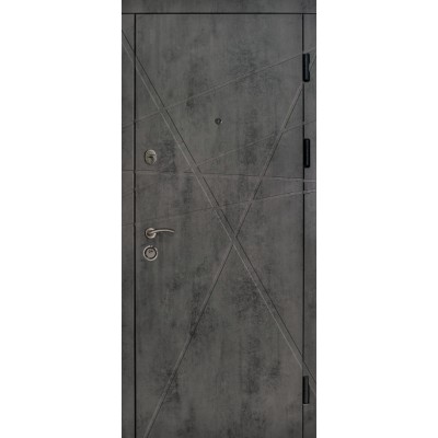 Входные Двери Бетон бетон темный/бетон светлый StalMax-0