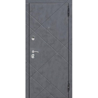 Вхідні Двері Бруклін 90мм Бетон графіт/Бетон попелястий Таримус-0
