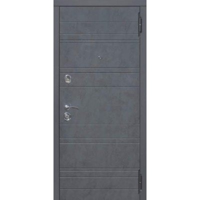 Вхідні Двері Чарлстон 105мм Графіт/Глянець мокко Царга Таримус-0