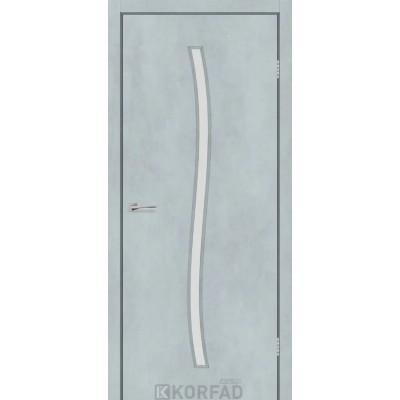 Межкомнатные Двери CORNER GLASS-04 Korfad Express ПВХ плёнка-1