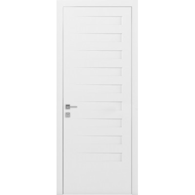Міжкімнатні Двері Cosmo ПГ білий мат Rodos Краска-0