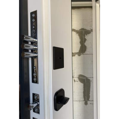 Входные Двери Кристал с зеркалом 2 контура Элит Плюс Redfort-4