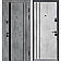 Вхідні Двері Статус (квадро) Securemme 549/551 Оксид темний/Оксид світлий Булат-10-thumb