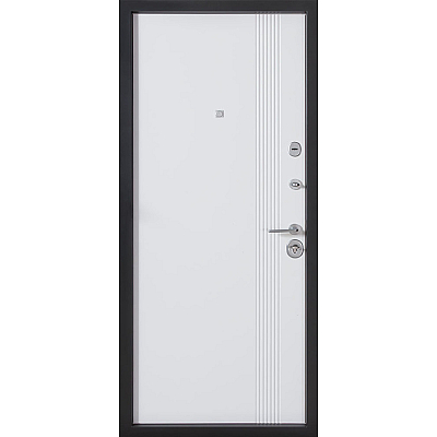 Вхідні Двері B-81 Модель 172 Антрацит/Біла шагрень Булат-2
