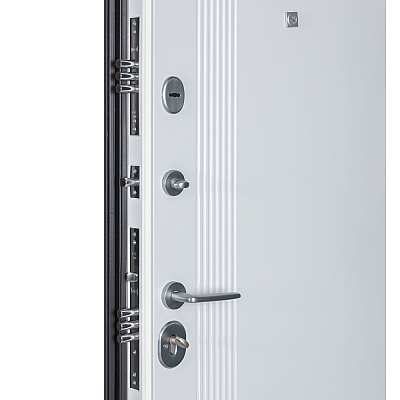 Вхідні Двері B-81 Модель 172 Антрацит/Біла шагрень Булат-5