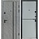 Входные Двери FORTEZZA (КВАДРО) МОДЕЛЬ 563/556 Срез камня/Серый шифер Булат-11-thumb