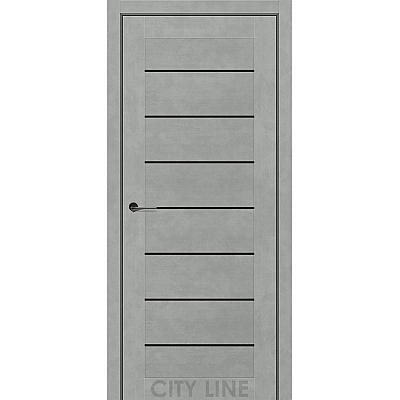 Межкомнатные Двери CLINTON BLK City Line Ламинатин-6
