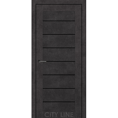 Межкомнатные Двери CLINTON BLK City Line Ламинатин-0