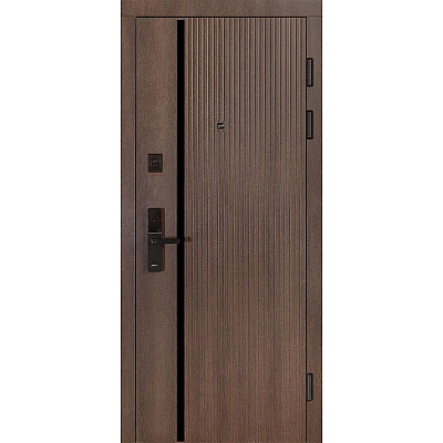 Входные Двери ЭЛЕКТРО (квадро) Kale 566 Дримвуд тёмный Булат-2