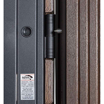 Входные Двери ЭЛЕКТРО (квадро) Kale 566 Дримвуд тёмный Булат-6