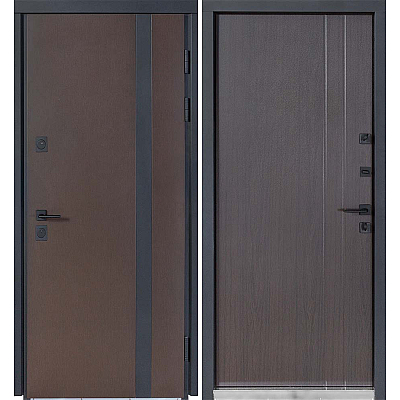 Входные Двери ТЕРМО HOUSE 710/265 Vinorit Булат-2