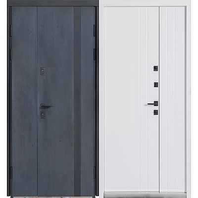 Входные Двери ТЕРМО HOUSE 710/265 Vinorit 1200 Булат-0