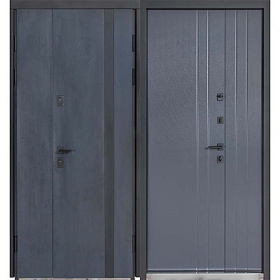 Входные Двери ТЕРМО HOUSE 710/265 Vinorit 1200 Булат-2