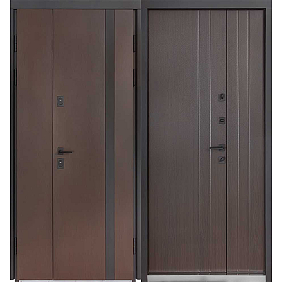 Входные Двери ТЕРМО HOUSE 710/265 Vinorit 1200 Булат-4