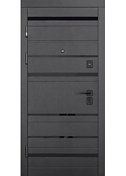 Двері MEGAPOLIS KALE (MG3-K) 546/0 Harmonia BLK Abwehr