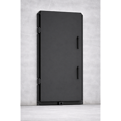 Вхідні Двері для бомбосховища Герметичні посилені 100 кПа 10 RockWood-0