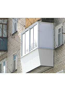 Балкон под ключ с отделкой WDS