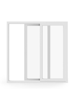 Алюминиевое окно Schuco AWS 50.NI без теплоизоляции поворотно-откидное 800*1200 мм