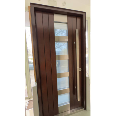 Входные Двери По эскизу Vinorit "Новый Мир"-0