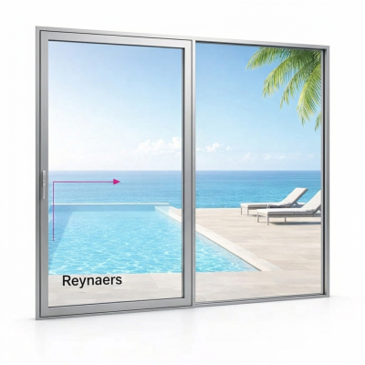 Алюмінієва підйомно розсувна система Reynaers MasterPatio з теплоізоляцією 2500*2000 мм-0