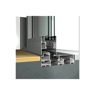 Алюмінієва підйомно розсувна система Reynaers MasterPatio з теплоізоляцією 4000*2000 мм-3