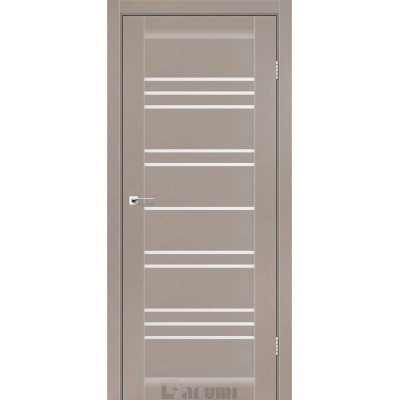 Міжкімнатні Двері Versal сірий краст сатин білий Darumi Ламінатин-0