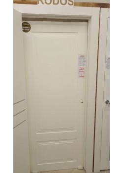 Двери Galant ПГ белый мат, полотно 800, врезка под механизм и скрытые петли, Бровары "Rodos"