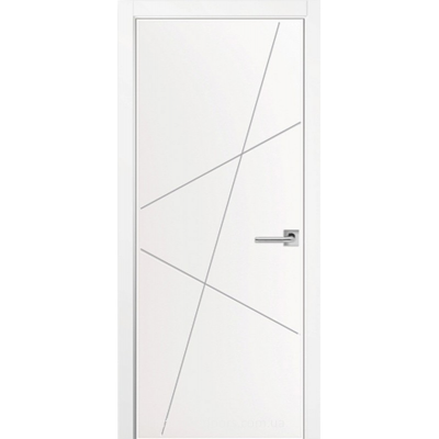 Міжкімнатні Двері Primer White №7 Free Style Під фарбування-0