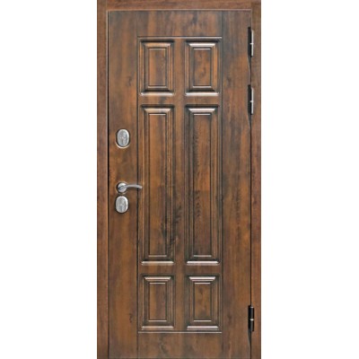 Вхідні Двері Isoterma 130мм Vinorit Грецький горіх Патина Таримус-0