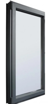 Алюмінієві вікна ALULIGHT W76 одностулкове глухе 800 x 1200 мм