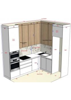 Меблі Варіант Кухні №105 03.09.2024