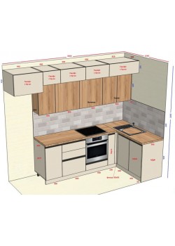 Меблі Варіант Кухні №118 16.09.2024
